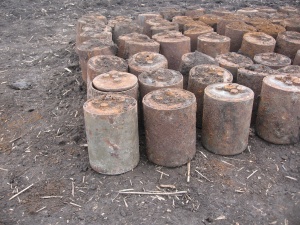 В Ростовской области уничтожены крупные схроны боеприпасов