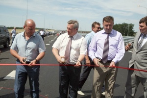Губернатор принял участие в открытии новых развязок М-4 «Дон»
