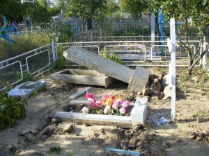 В Каменском сельском районе неизвестные повредили 40 надгробий