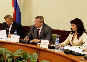 Выступление губернатора В.Ю. Голубева на встрече с представителями малого и среднего бизнеса, объединений предпринимателей 4 августа 2010 года
