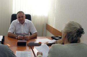 Начальник ГУВД по Ростовской области провел личный прием граждан
