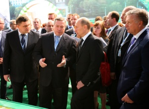 Владимир Путин побывал на зеленой улице Ростовской области