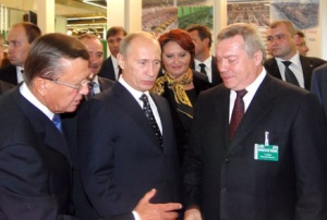 Владимир Путин посетил экспозицию Ростовской области