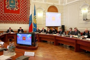 Василий Голубев принял участие в заседании Совета при полпреде Президента РФ в ЮФО