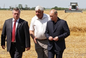 Владимир Путин прибыл с визитом в Ростовскую область