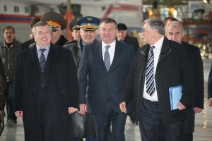 Министр обороны РФ и губернатор побывали на ТАНТК им. Г.М.Бериева