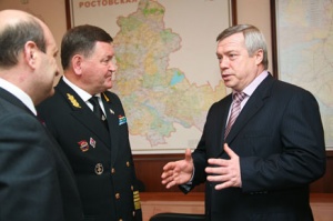 Василий Голубев и Александр Давыденко обсудили перспективы работы морского вуза