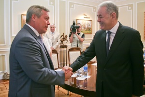 Василий Голубев встретился с послом Турции
