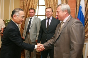 Губернатор и посол Кореи в РФ обсудили перспективы сотрудничества Дона и Республики Корея