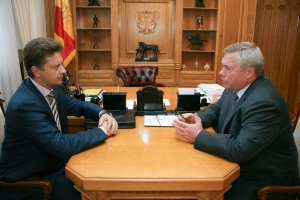 Донской губернатор и министр транспорта РФ обсудили реализацию крупных дорожно-транспортных объектов Дона