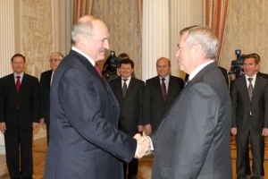 Василий Голубев и Александр Лукашенко обсудили вопросы сотрудничества Дона и Беларуси