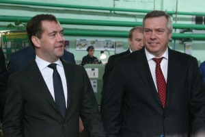 Премьер-министр РФ Дмитрий Медведев дал поручения по результатам общения с губернатором Василием Голубевым