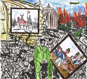 В Ростове открылась выставка детского рисунка ко Дню Победы