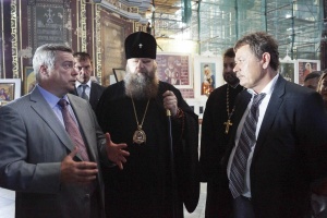 Губернатор Василий Голубев призвал новочеркасцев и всех жителей Дона проголосовать за Войсковой кафедральный собор