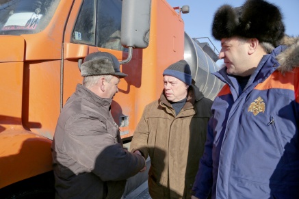Владимир Пучков и Василий Голубев проинспектировали проблемные участки М-4 «Дон»