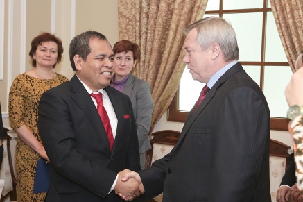 Донской губернатор и посол Индонезии определили перспективы развития сотрудничества