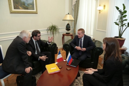 Ростовскую область поситил с рабочим визитом посол Франции в РФ Жан-Морис Рипер