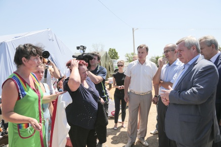Василий Голубев: «Ростовская область стала центром для беженцев»