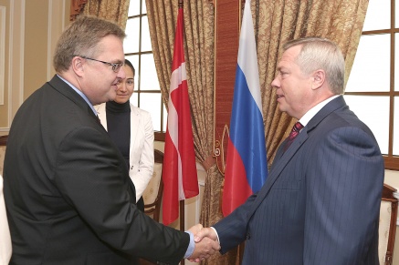 В правительстве Дона обсудили вопросы сотрудничества в сфере энергосбережения с послом Дании в РФ