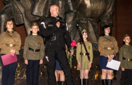 Андрей Дунаев вместе с истринцами принял участие в акции памяти