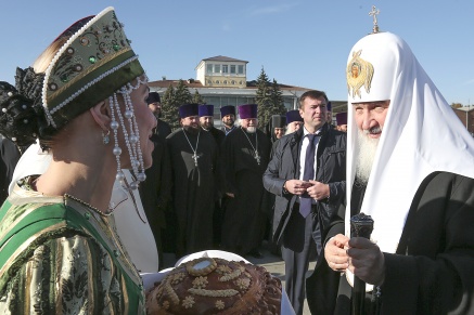 В Ростовскую область прибыл Патриарх Кирилл