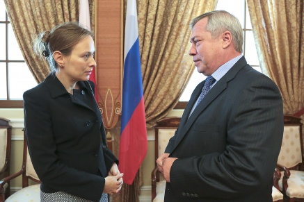 Губернатор Ростовской области встретился с послом Польши